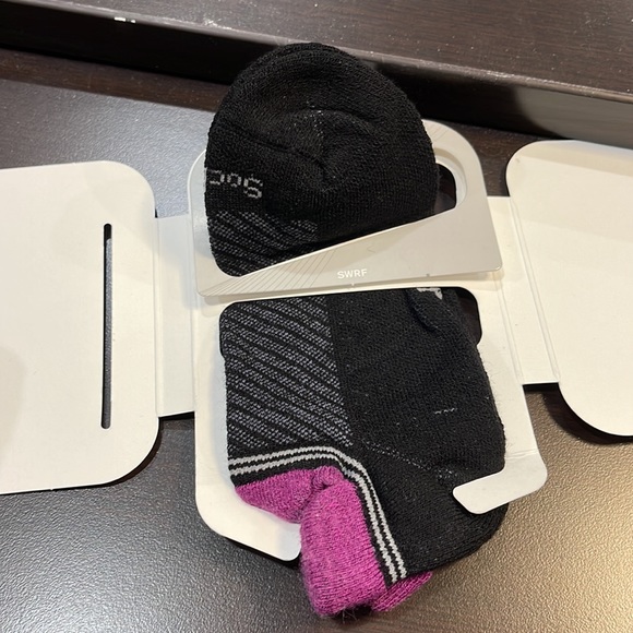 Sockwell Relaxed fit micro diabetic friendly merino wool ankle socks in black - Picture 6 of 6